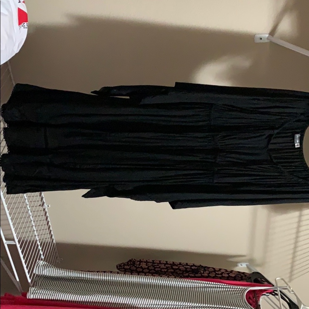 black dress
